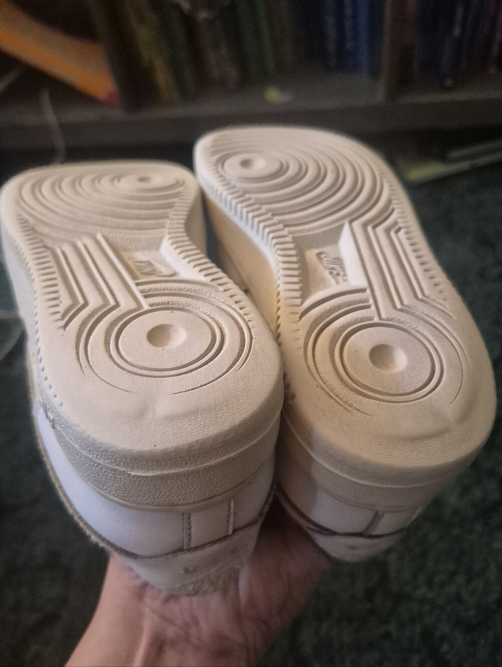 Nike Air Force 1 GS White Sneakers Youth 1 - Picture 9 of 15